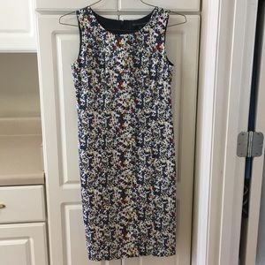 Size 2 Brooks Brothers sleeveless floral dress